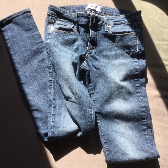 PAIGE Peg Skinny Jeans 26 - Picture 7 of 16